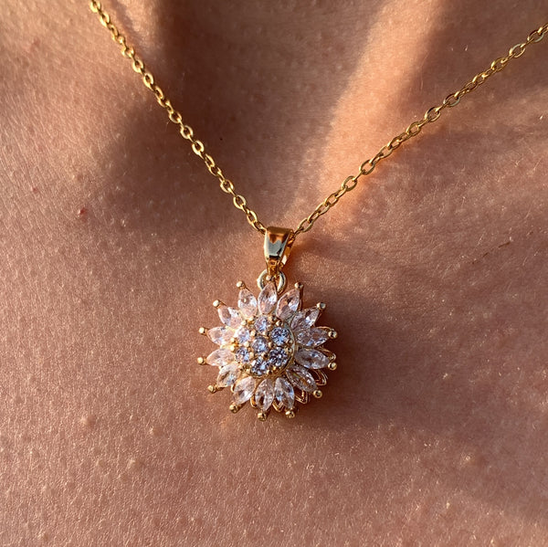 Collar Girasol Mágico Antiestrés - Emoción En Movimiento