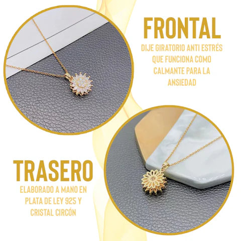 Collar Girasol Mágico Antiestrés - Emoción En Movimiento